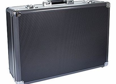 Dorr 38 Aluminium Case with Foam and Divider - Titan/Silver