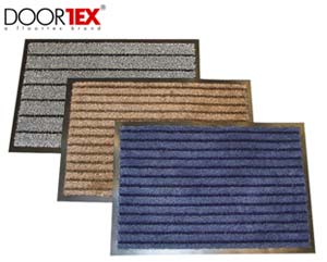 Double action dust control entrance mat