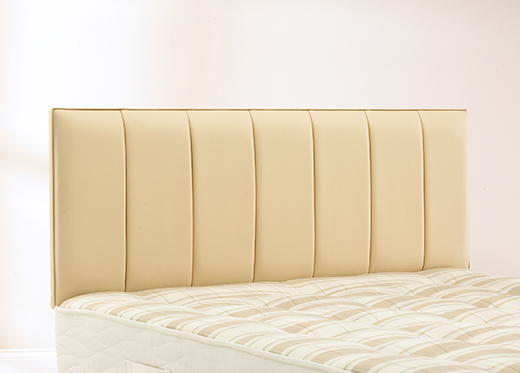 double Columbia Headboard - Cream