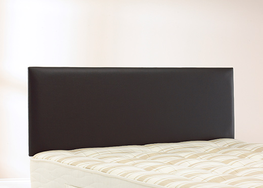 double Newark Headboard - Black