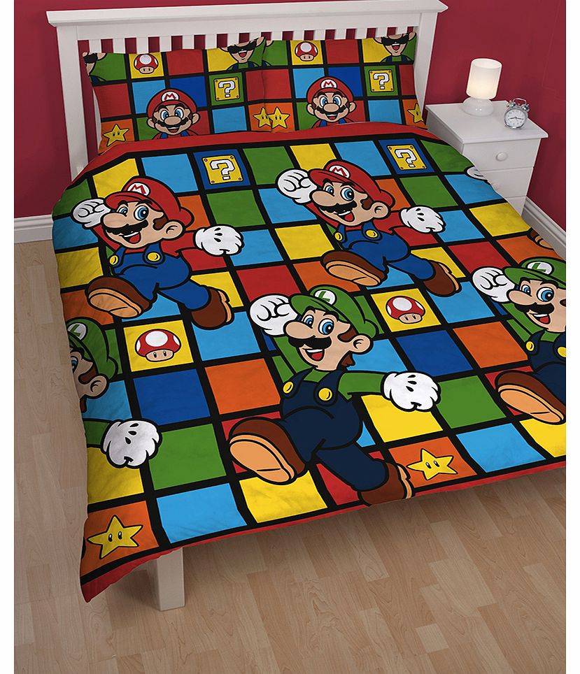 Double Nintendo Super Mario Brothers Squares