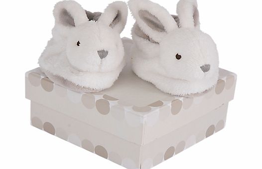 Doudou et Compagnie Rabbit Booties Gift Box, Brown