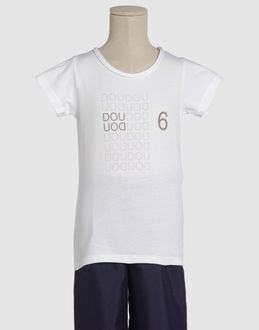 DOUDOU TOPWEAR Short sleeve t-shirts GIRLS on YOOX.COM
