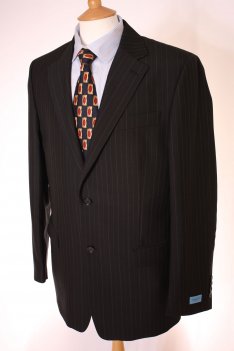 Douglas A classy Black Pinstripe Suit from Douglas