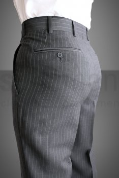 Pure wool Pinstripe trousers