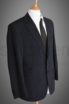 Douglas Travel Pinstripe Suit Jacket