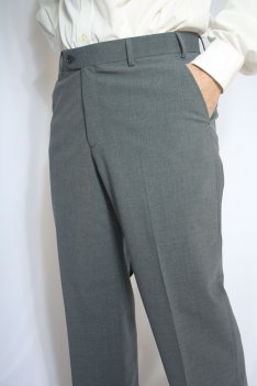 Vincento Style Plain Fronted Trousers by Douglas