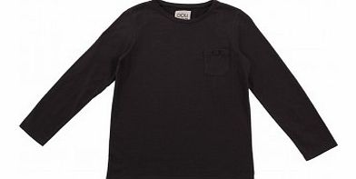 Douuod Hunter pocket t-shirt Charcoal `6 years,8