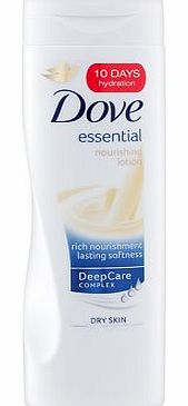 Dove Essential Nourishing Lotion Dry Skin 400ml
