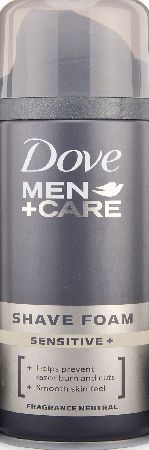 Dove Men Care Shave Foam Sensitive 