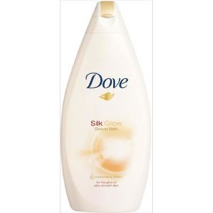 Dove Silk Glow Beauty Bath 500ml