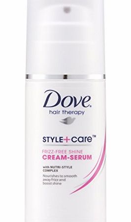 Dove Style Care Frizz Free Shine Cream Serum - 100 ml