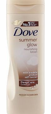 Dove Summer Glow Medium to Dark Skin 250ml