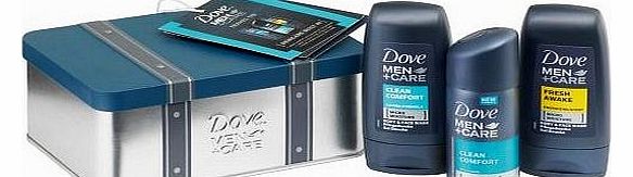 Dove Unilever Dove Men Care Travel Tin Collection Gift Set