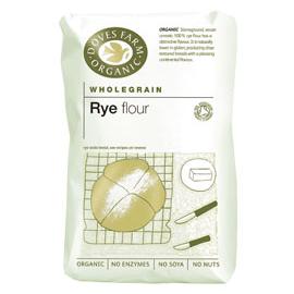 doves Farm Organic Wholemeal Rye Flour - 1kg