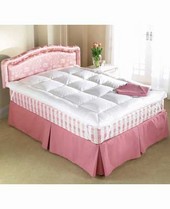 DOWN AND FEATHER BED MATRESS TOPPER