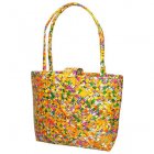 Woven Candy Wrapper Shopping Bag