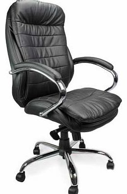 Garrison Leather Executive Height Adjustable
