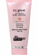 dr. brandt Glow CC with Signature Ruby Crystal