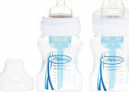 Dr Brown Natural Flow Twin Pack
