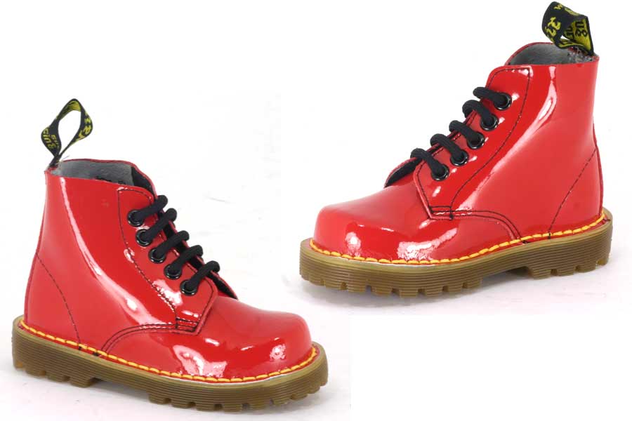 Dr Martens - 6004 - Kids - Red