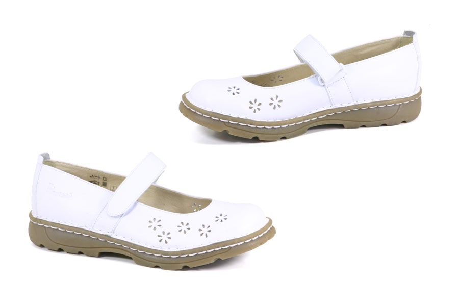 Dr Martens - Clara Mary Jane - Youths - White