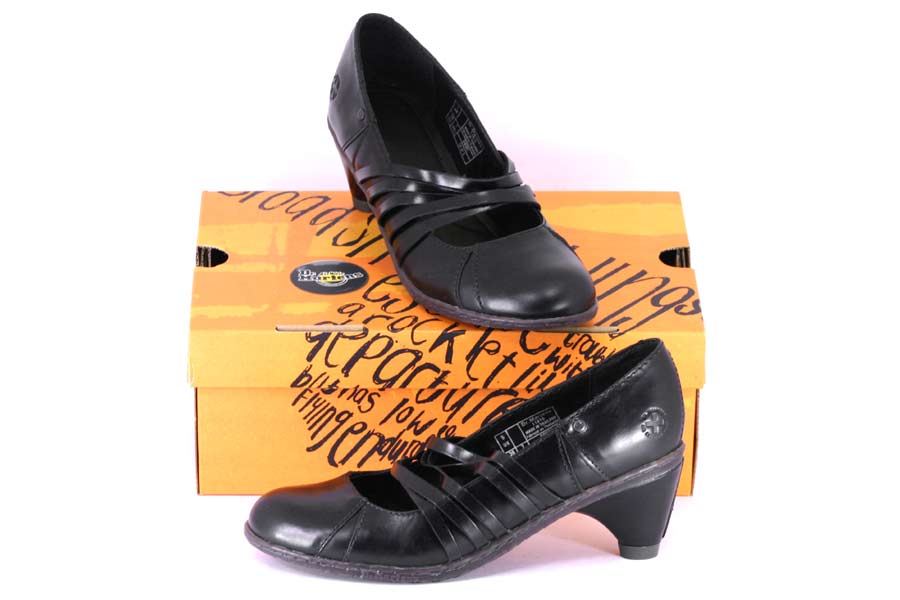 Dr Martens - Jenna Strappy Pump - Black