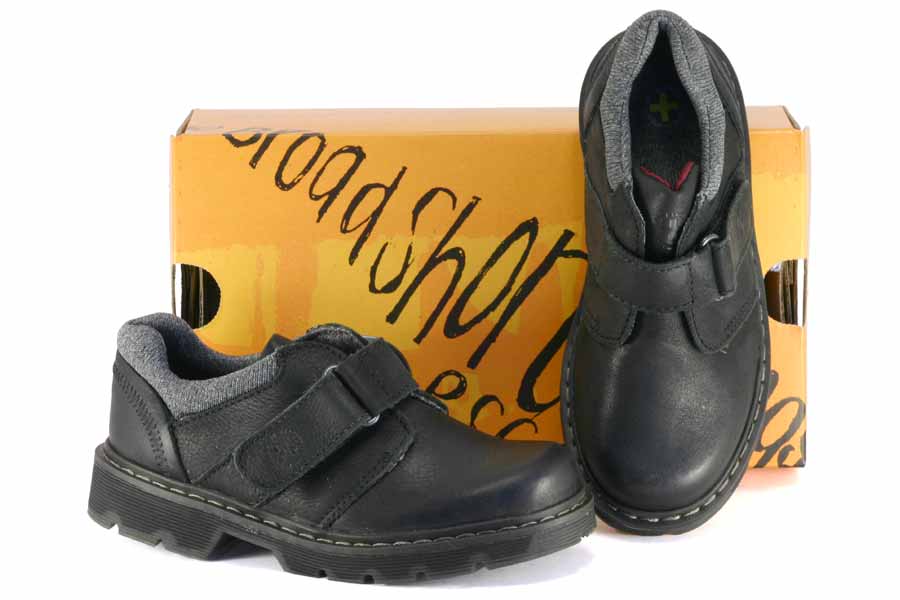 Dr Martens - Lucas Strap Shoe - Kids - Black /