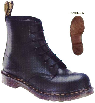 Dr Martens - Steel - 1920z - Black Fine Haircell