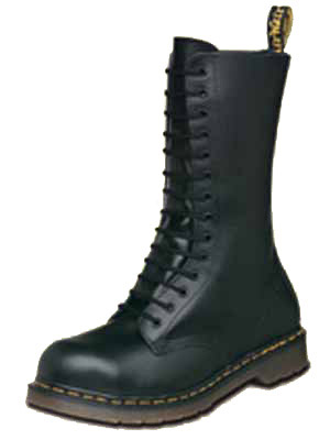 Dr Martens - Steel - 1940z - Black Fine Haircell