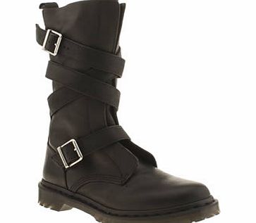 dr martens Black Lauren Calf Strap Boots