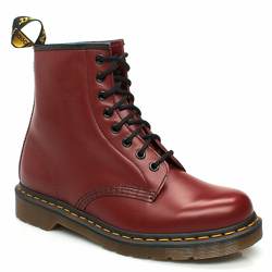 Male 8 Tie Z Boot Leather Upper Back To School in Brown