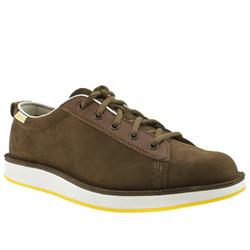 Dr Martens Male Atom Carris Suede Upper in Brown