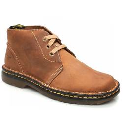 Dr Martens Male Corn 3 Tie Boot Leather Upper Back To School in Tan