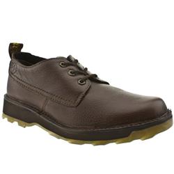 Male Dr Martens Ned Leather Upper in Dark Brown