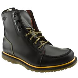 Male Dr Martens Weston Leather Upper Casual Boots in Black, Dark Brown