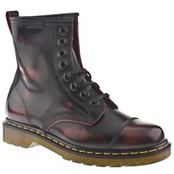 Male Mod Classic Carey Boot Leather Upper Casual Boots in Burgundy