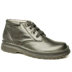 Male Robson 4Eye Chukka Leather Upper Casual in Black, Dark Brown