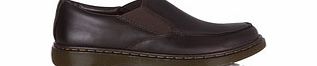 Dr. Martens Mens Geoffrey brown leather shoes