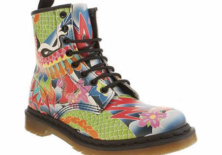 dr martens Multi 8 Eye Psych Tattoo Boots