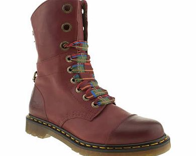 dr martens Red Triumph Aimilita 9 Eye Boots