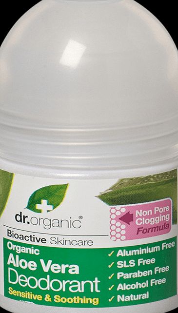 Dr Organic Organic Aloe Vera Deodorant - 50ml