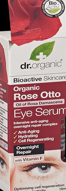 Dr Organic Rose Otto Eye Serum - 15ml 086404