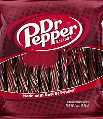 Dr. Pepper Dr Pepper Flavoured Licorice Candy Twists 142g