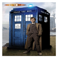 Dr Who Doctor And Tardis Poster
