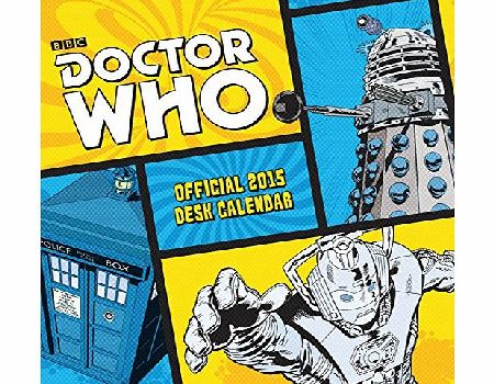 Dr Who Official Doctor Who 2015 Desk Easel Calendar (Calendars 2015)