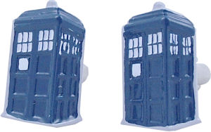 dr who Tardis Cufflinks