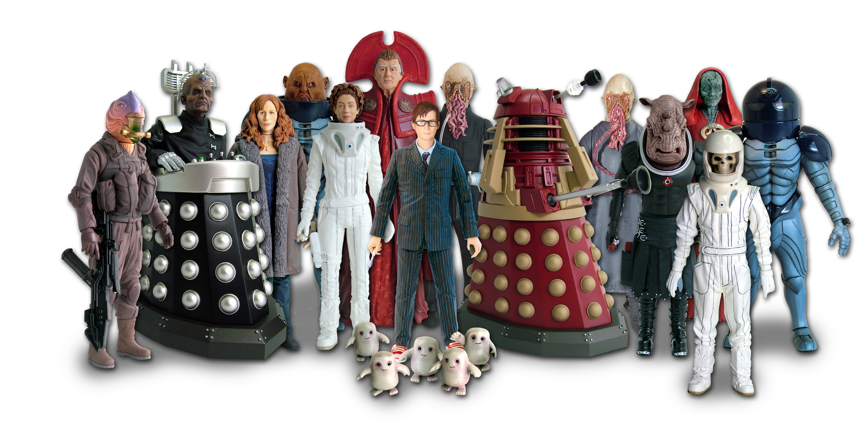 dr who Timelord Figures Series 4
