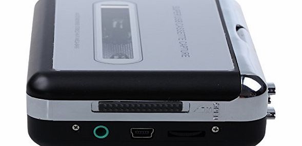DracoTek USB Cassette Player and Tape-to-MP3 Converter UCP218