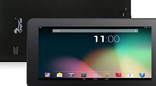 Dragon Touch A93 9 Quad Core Tablet PC Google Android 4.4 KitKat, Allwinner A33 Cortex A7, 8GB Multimedia, Dual Camera, Google Play Pre-load, Multi-touch 1024 x 600 HD Screen, 3D Game Supported [by Ta